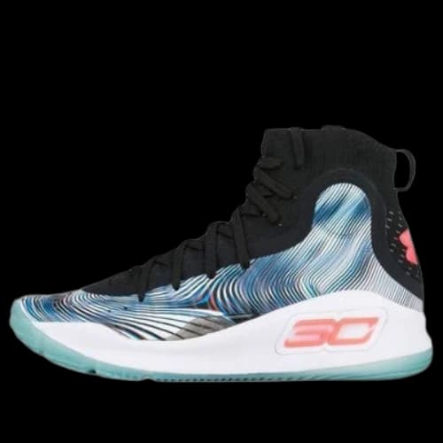(PS) Under Armour Curry 4 'White Black'