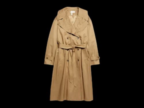 H&M x Glenn Martens Trench Coat Beige