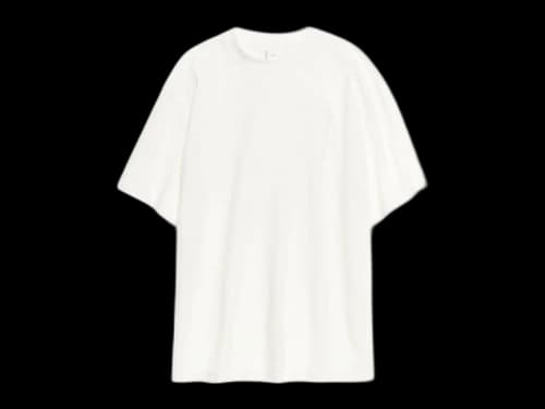 H&M x Glenn Martens Motif T-shirt White