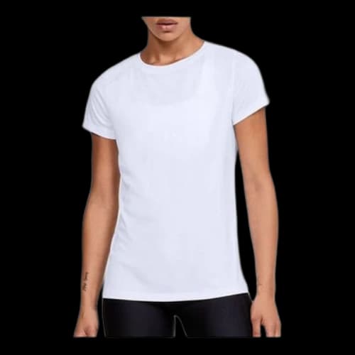 Under Armour Velocity Solid Crew Short Sleeve T-Shirt 'White' (Women's)