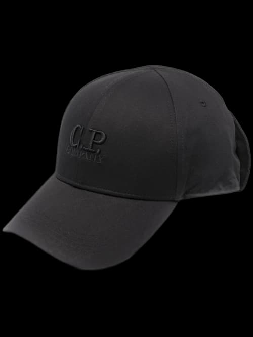 C.P. Company Gabardine Goggle Cap Black