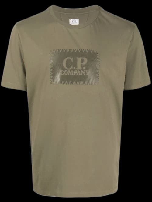 C.P. Company 30/1 Jersey Label T-shirt Black