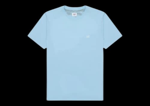 C.P. Company 30/1 Jersey Goggle Graphic T-Shirt Baby Blue
