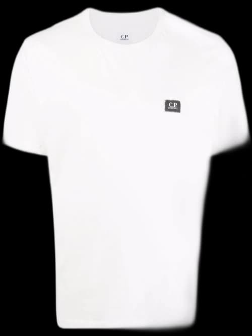 C.P. Company Logo Patch T-shirt Gauze White