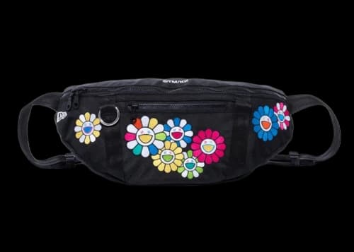 New Era x Takashi Murakami Flower Waist Bag Black