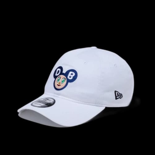 New Era x Takashi Murakami DOB Cloth Strap 9Thirty Hat White