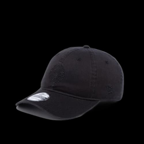 New Era x Takashi Murakami Flower Cloth Strap 9Twenty Hat Faded Black