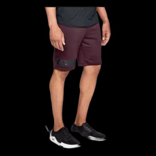 Under Armour MK-1 Tech Terry Shorts 'Burgundy'