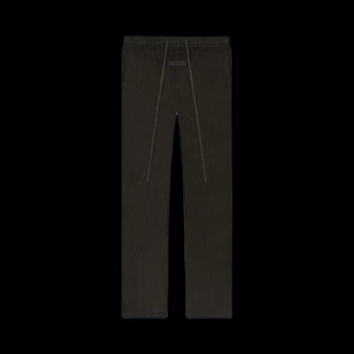 Fear of God Essentials Relaxed Corduroy Pants 'Off Black'