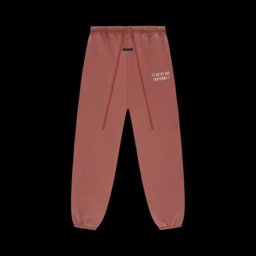Fear of God Essentials Heavy Fleece Sweatpant Crimson