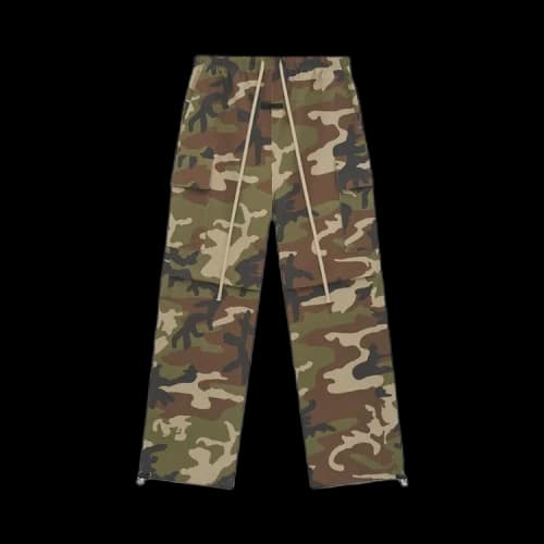 Fear of God Essentials Military Nylon Field Pant Woodland Camo