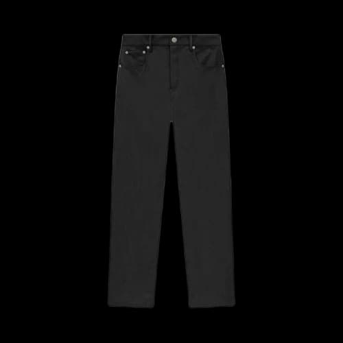 Fear of God Essentials Textured Nylon 5-Pocket Pant Black