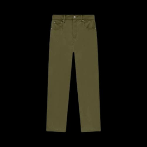 Fear of God Essentials Textured Nylon 5-Pocket Pant Military