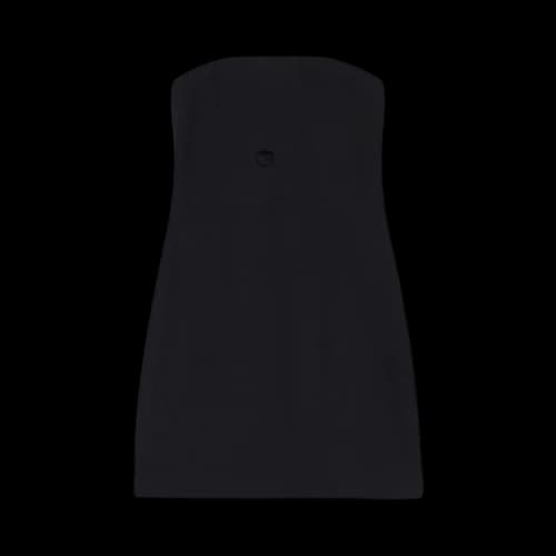 Coperni Cutout Detail Bustier Dress 'Black'