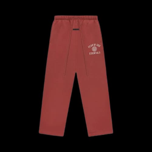 Fear of God Essentials Fleece Relaxed Sweatpant 'Crimson'