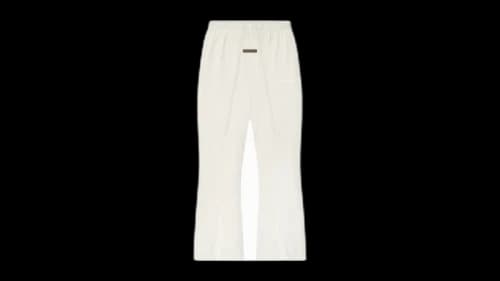 Fear of God Essentials Womens Jersey Flare Sweatpant Ivory
