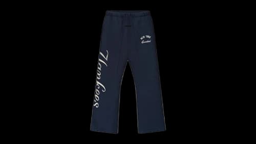 Fear of God Essentials Yankees Flare Sweatpant Dark Sapphire