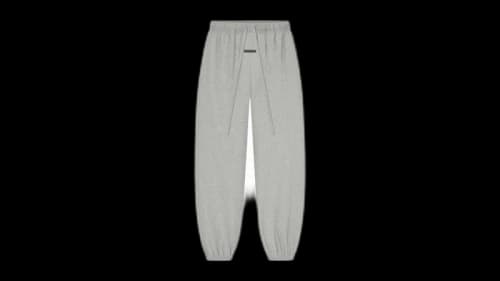 Fear of God Essentials Womens Classic Jersey Sweatpant Concrete Heather
