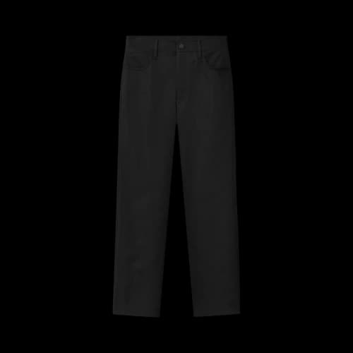 Fear of God Essentials Textured Nylon 5 Pocket Pant 'Vintage Black'