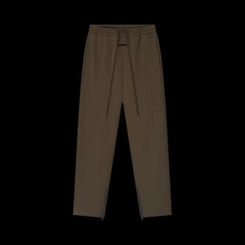 Fear of God Essentials Womens Active Trace Track Pant Brown