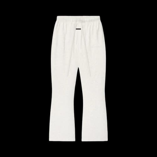 Fear of God Essentials Womens Signature Classic Fit Flare Flare Oatmeal Heather