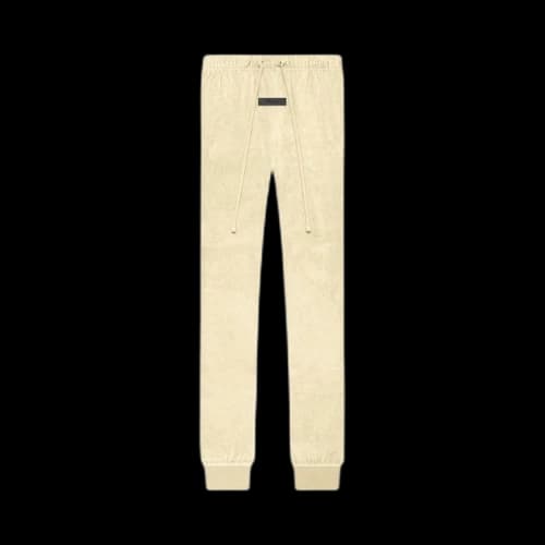 Fear of God Essentials Velour Pant 'Canary'