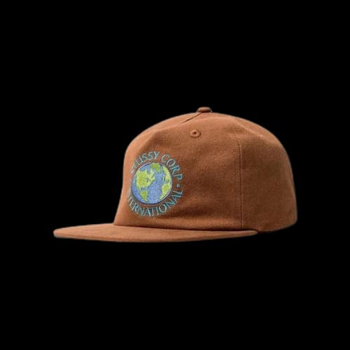 Stussy Utopia Strapback Cap 'Brown'