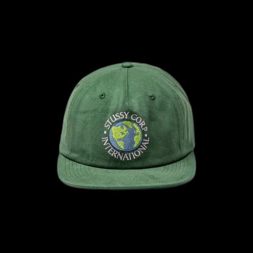 Stussy Utopia Strapback Cap 'Green'