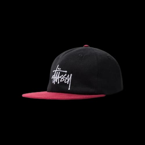 Stussy 2-Tone Team Strapback Cap 'Black'