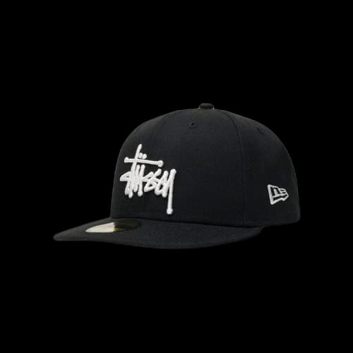 Stussy Authentic New Era Cap 'Black'