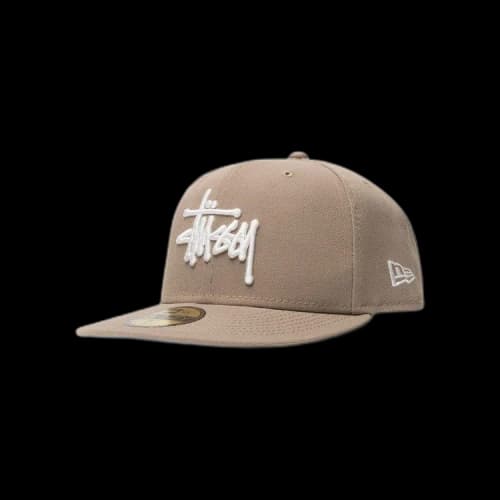 Stussy Authentic New Era Cap 'Khaki'