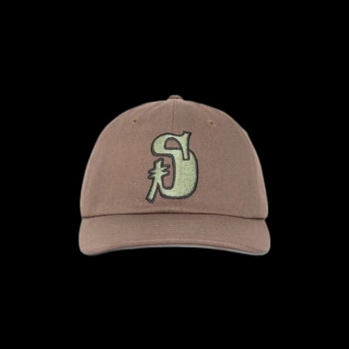 Stussy Low Profile Vintage S Snapback Brown