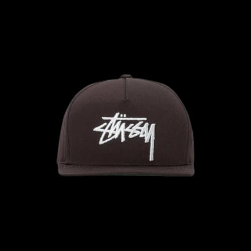 Stussy Big Stock Point Crown Cap 'Brown'