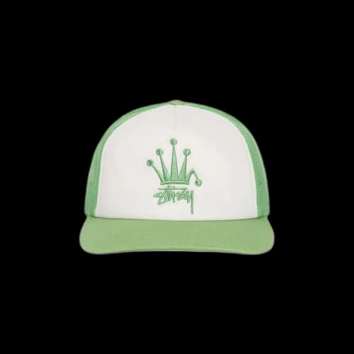 Stussy Crown Stock Trucker Cap 'Mint'