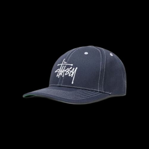 Stussy Basic Structured Low Pro Cap 'Navy'