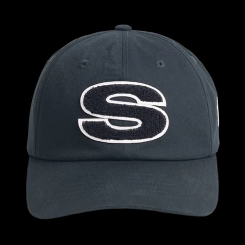 Stussy Chenille S Snapback Cap 'Onyx'