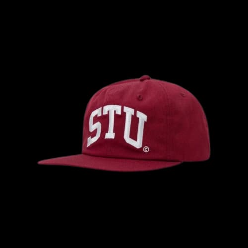 Stussy STU Arch Strapback Cap Brick