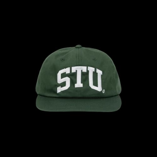Stussy STU Arch Strapback Cap Forest