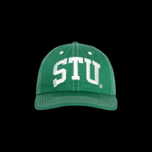 Stussy Mid-Depth Stu Arch Strapback Green
