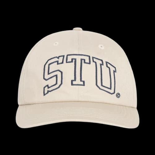Stussy Stu Arch Strapback Cap 'Natural'
