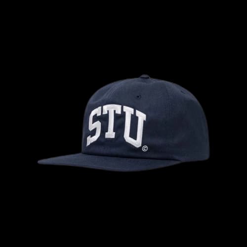 Stussy Stu Arch Strapback Cap 'Navy'