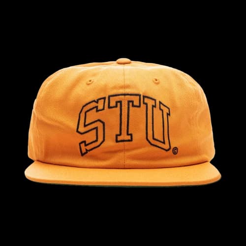 Stussy Arch Strapback Cap 'Uni Gold'