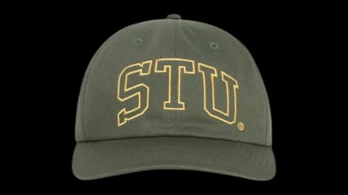 Stussy Mid-Depth Stu Arch Strapback Olive