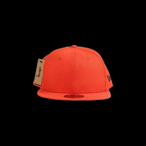 Stussy x New Era World Tour 59Fifty Fitted Cap Orange