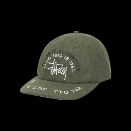 Stussy Worldwide Low Pro Cap 'Pink'