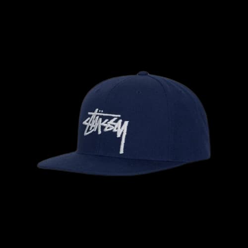 Stussy Big Stock Wool Cap 'Navy'