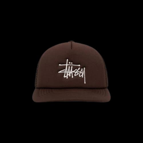 Stussy Big Basic Trucker Cap 'Brown'