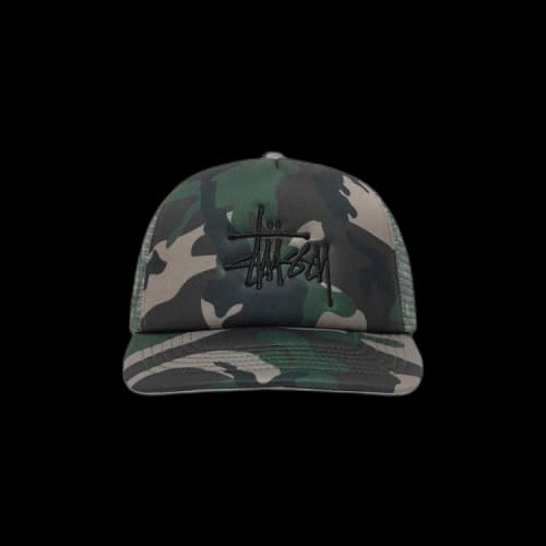 Stussy Trucker Big Basic Snapback 'Camo'