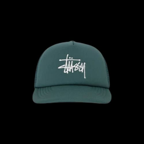 Stussy Big Basic Trucker Cap 'Pine'