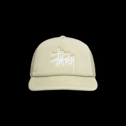 Stussy Trucker Big Basic Snapback Sand